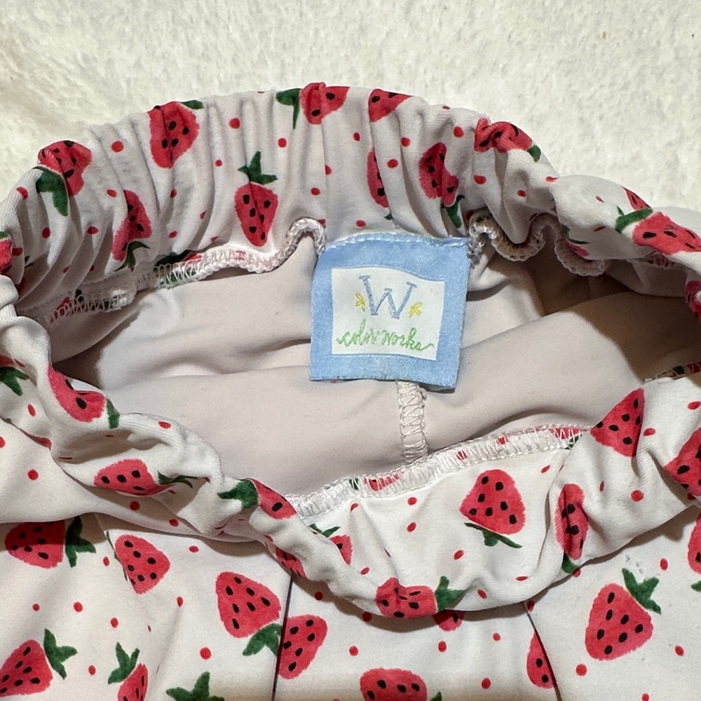 Euc Color Works Strawberry Delight Kids tennis Skort size 4/5 - Picture 2 of 3